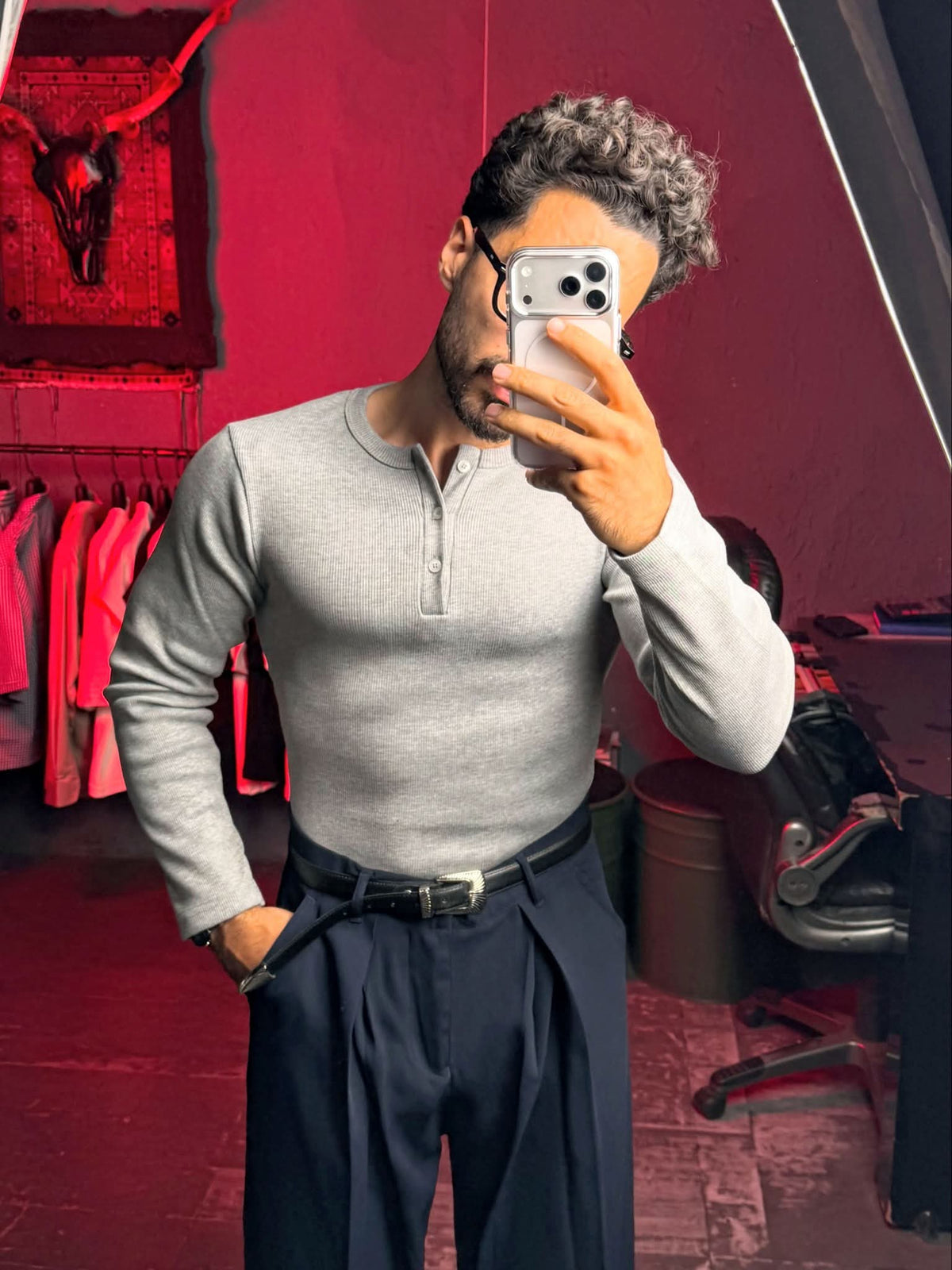 Vintage Henley 🔥